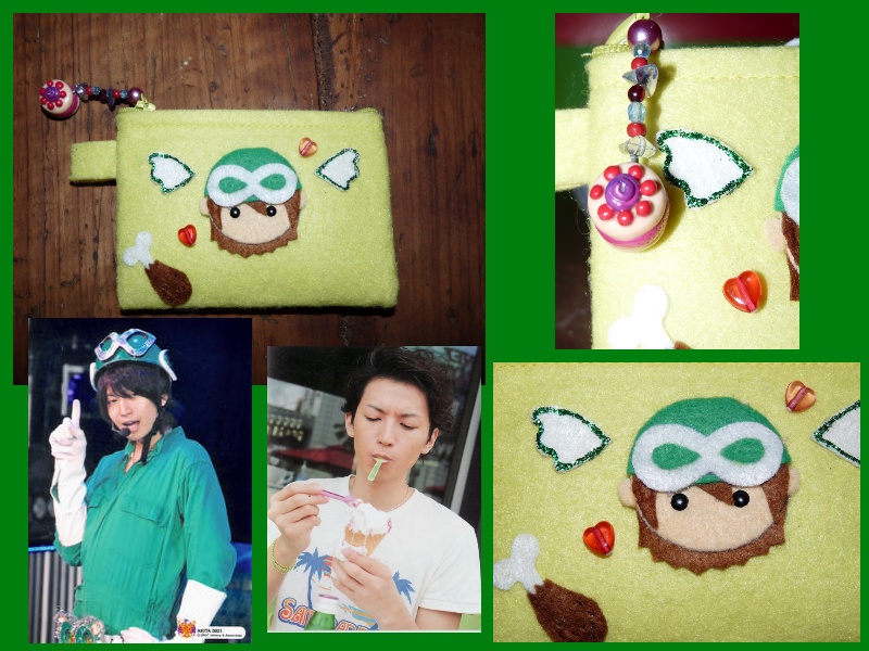 Mini Wallet Tachon 'Green Ranger'