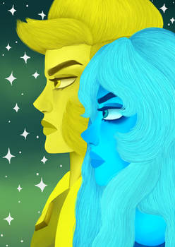 su: blue and yellow diamond