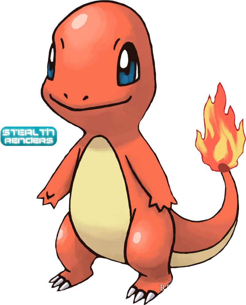 Charmander render by Stealth14 on DeviantArt