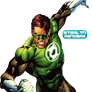 Green Lantern render