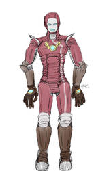 Crimson Rhen as Iron Man