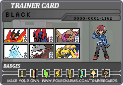 DS / DSi - Pokémon Black 2 / White 2 - Trainer Card - The Spriters Resource