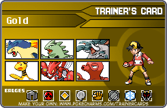 Trainer Card Gold (Team HertGold Edition)