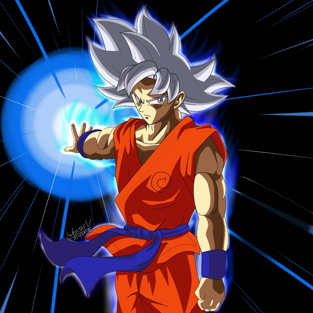 Goku Ultra Instinto - Traje de Wiss by BlackLightW on DeviantArt