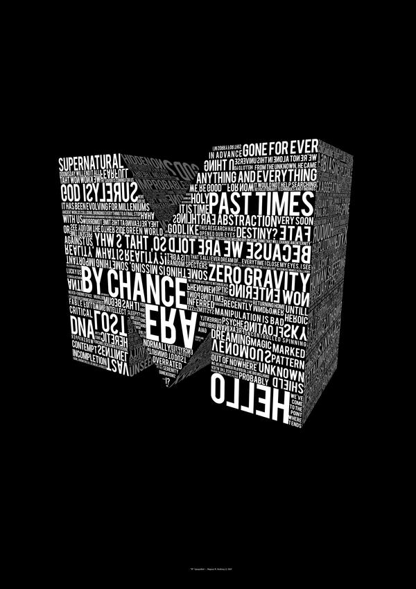 'M' Typographied v.2