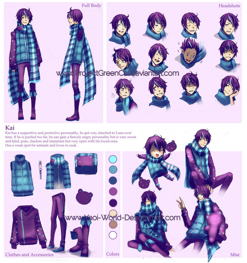 Ivan character sheet by Shinkami on DeviantArt