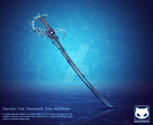 Commission Sword Custom Design - Ailuchrono