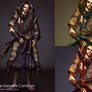 Commission Custom Concept Design : Male Samurai