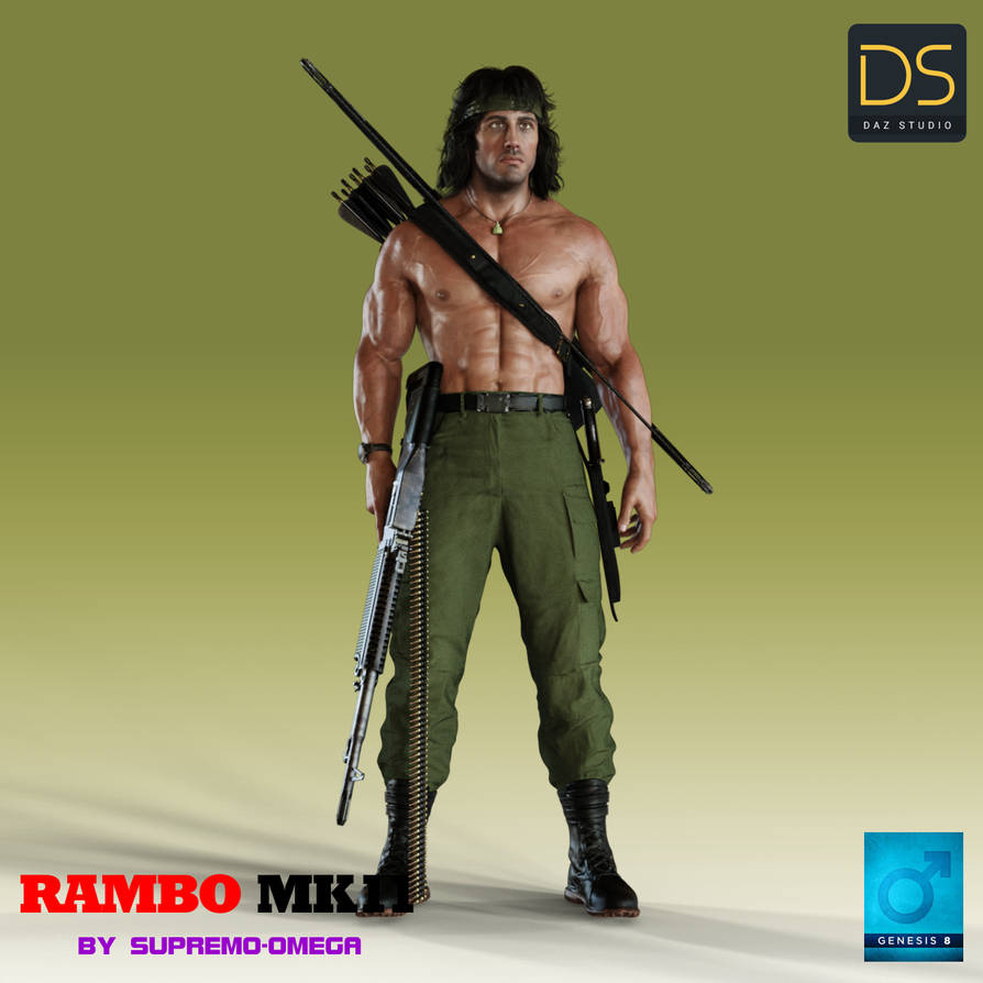 Rambo MK11 For G8 Male on Renderhub by SUPREMO-OMEGA on DeviantArt