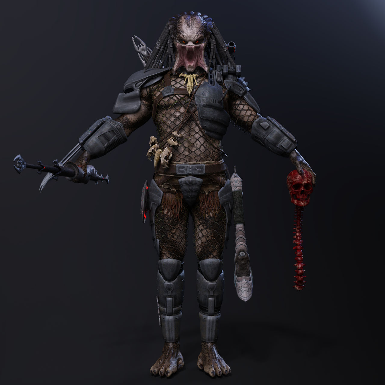 Predator Yuajta Predator Yautja 87-002 by SUPREMO-OMEGA on DeviantArt