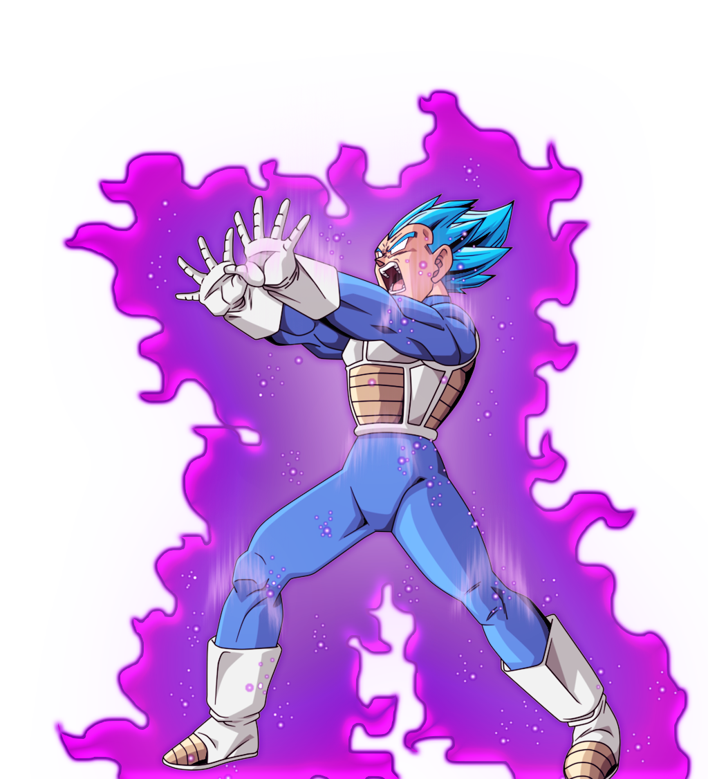 OC] Vegeta Galick Gun Fanart. : r/dbz