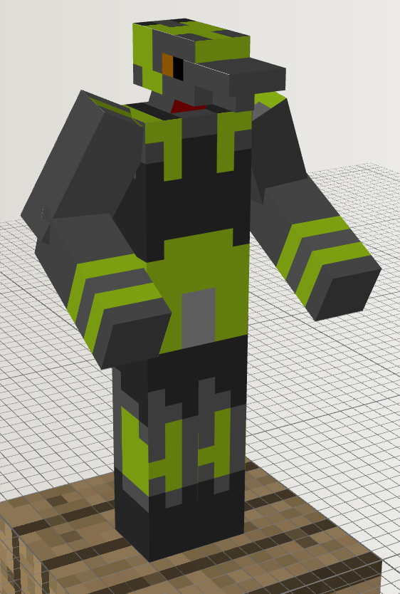 Minecraft - T'vaoan Commando by Treadz2000 on DeviantArt