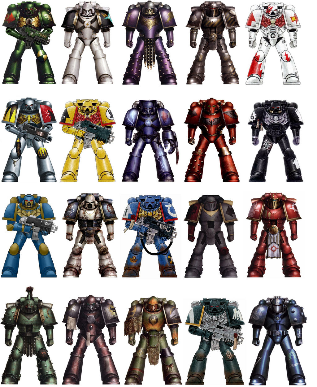 First Founding Space Marine Legions By Treadz2000 On DeviantArt first-founding-space-marine-legions-by-treadz2000-on-deviantart