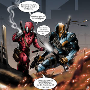 Deathstroke and Deadpool