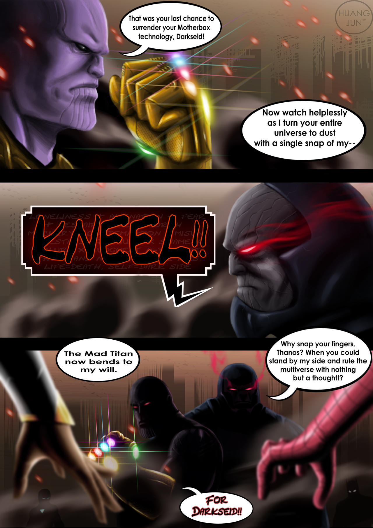 https www deviantart com huang jun art infinity gauntlet vs anti life equation 781761690