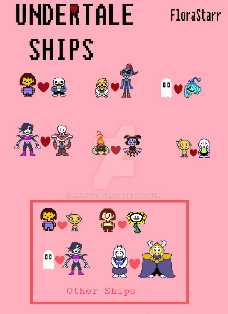 Undertale Ships by Florastarr on DeviantArt