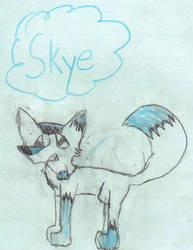 Skye, the spunky pup