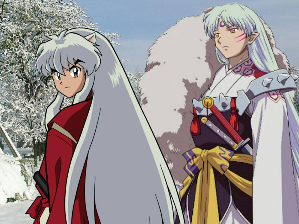 Inuyasha and Sesshomaru wallpaper