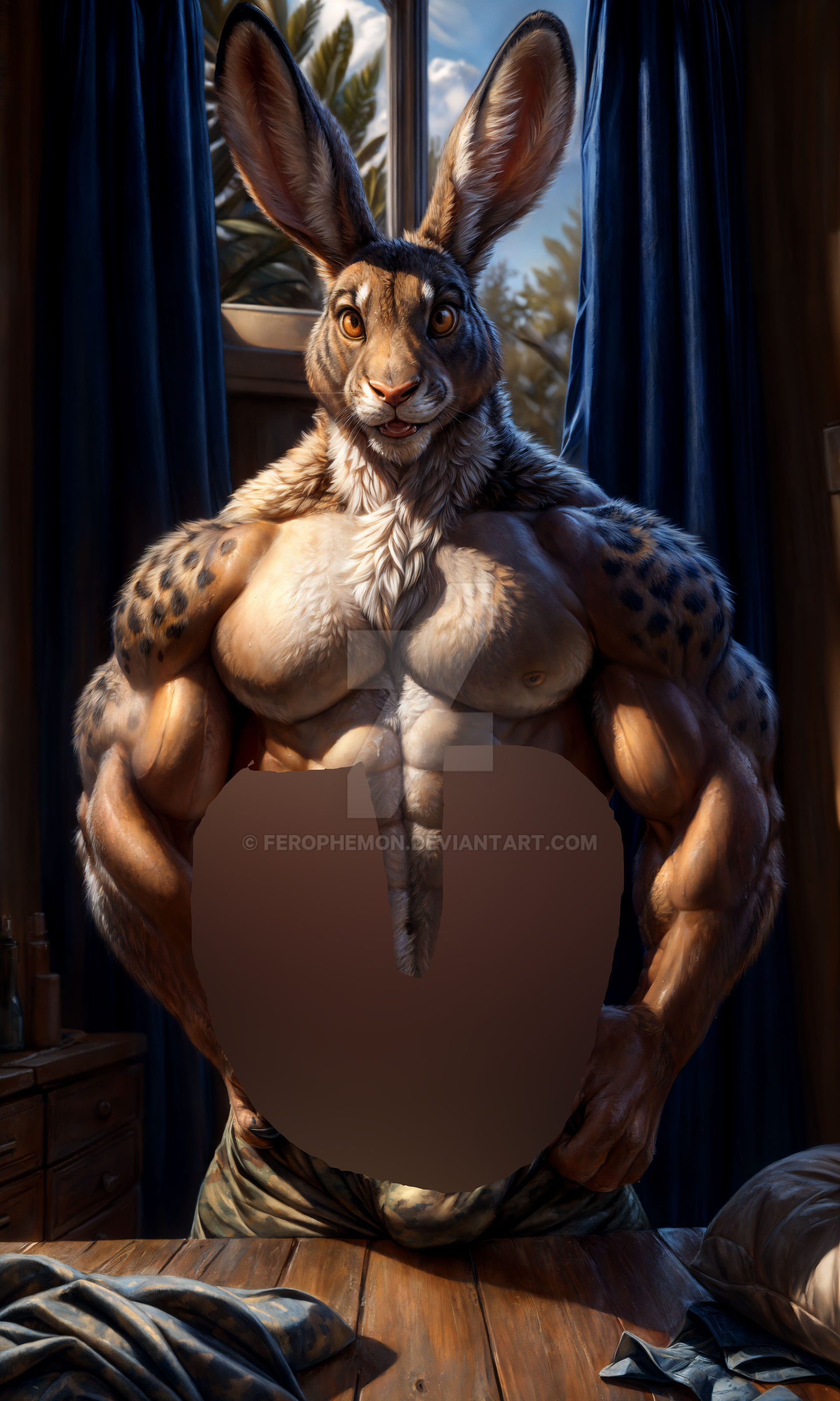Anthro Tech Rabbit Tony-Anthro Rabbit by Ferophemon on DeviantArt