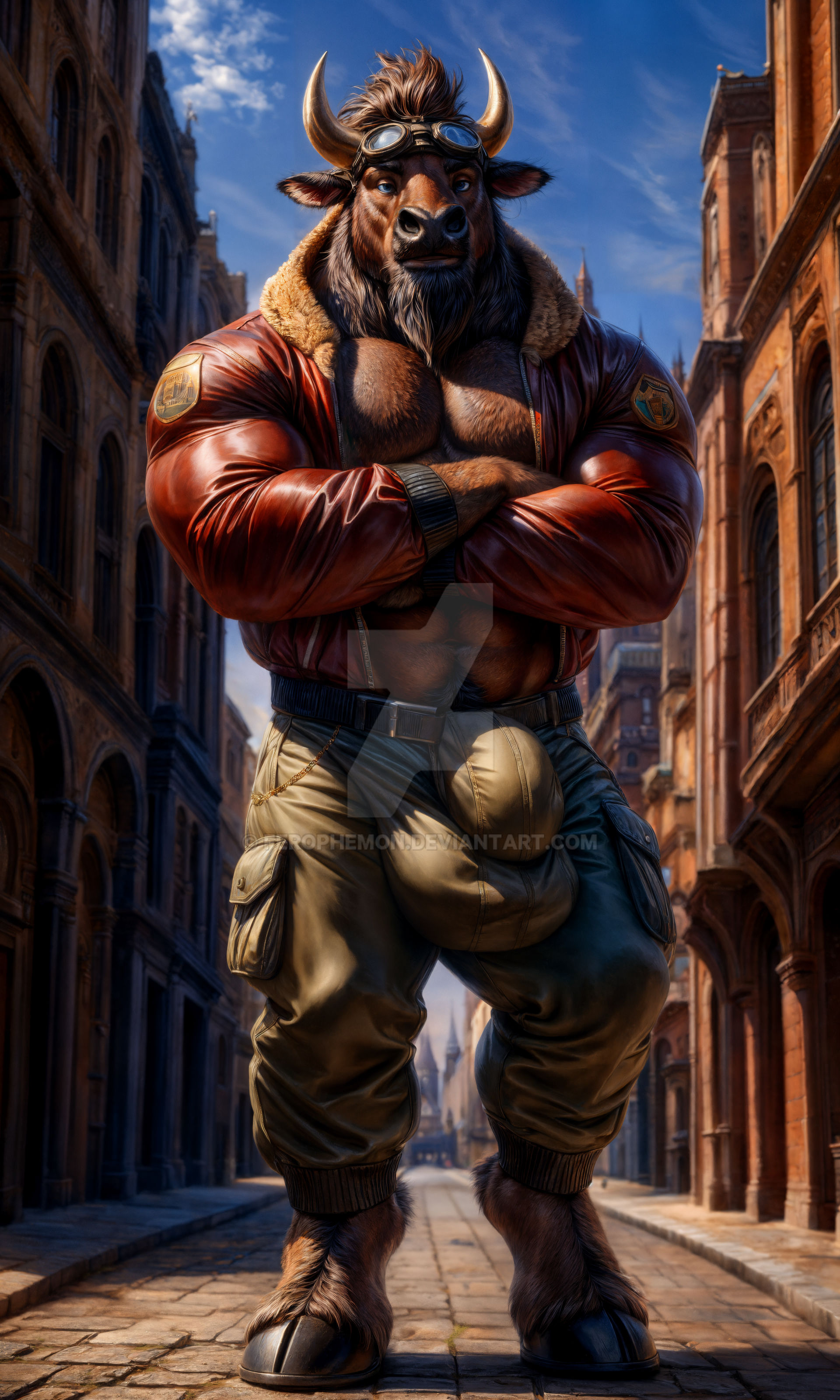 Darly Anthro Bull By Ferophemon On DeviantArt darly-anthro-bull-by-ferophemon-on-deviantart