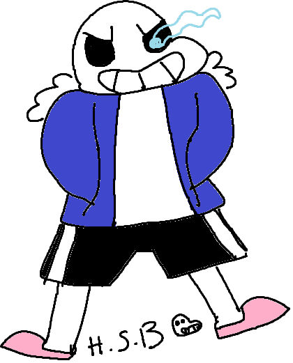 angry sans by hotskeleboner on DeviantArt