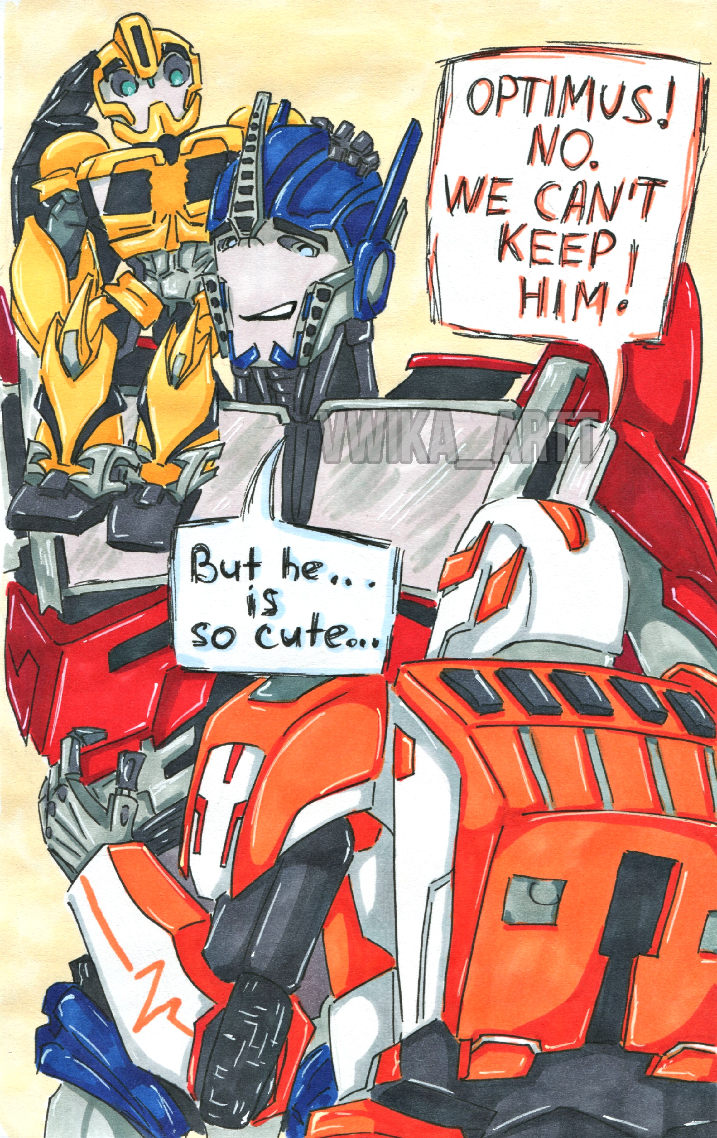 Autobots! Roll out! by VWikaARTT on DeviantArt