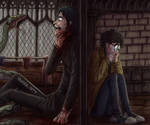 Snape's death  by VWikaARTT