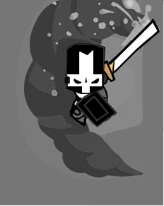 Castle Crashers The Dark Knight by Arcleonthegreat