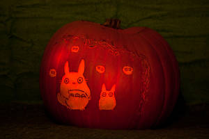 Totoro pumpkin
