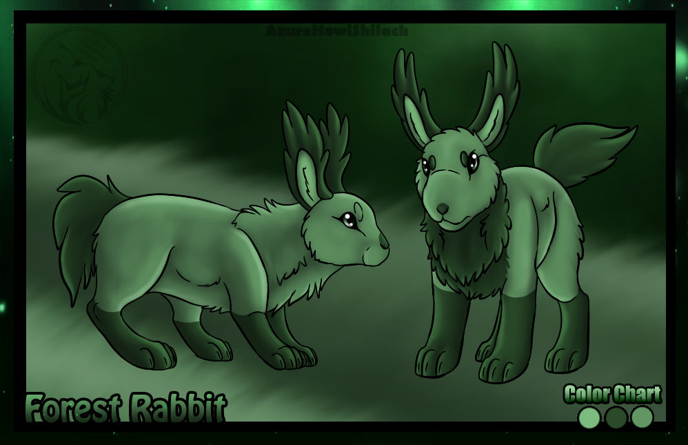Forest Rabbit species AzureHowl by AzureHowlShilach on DeviantArt