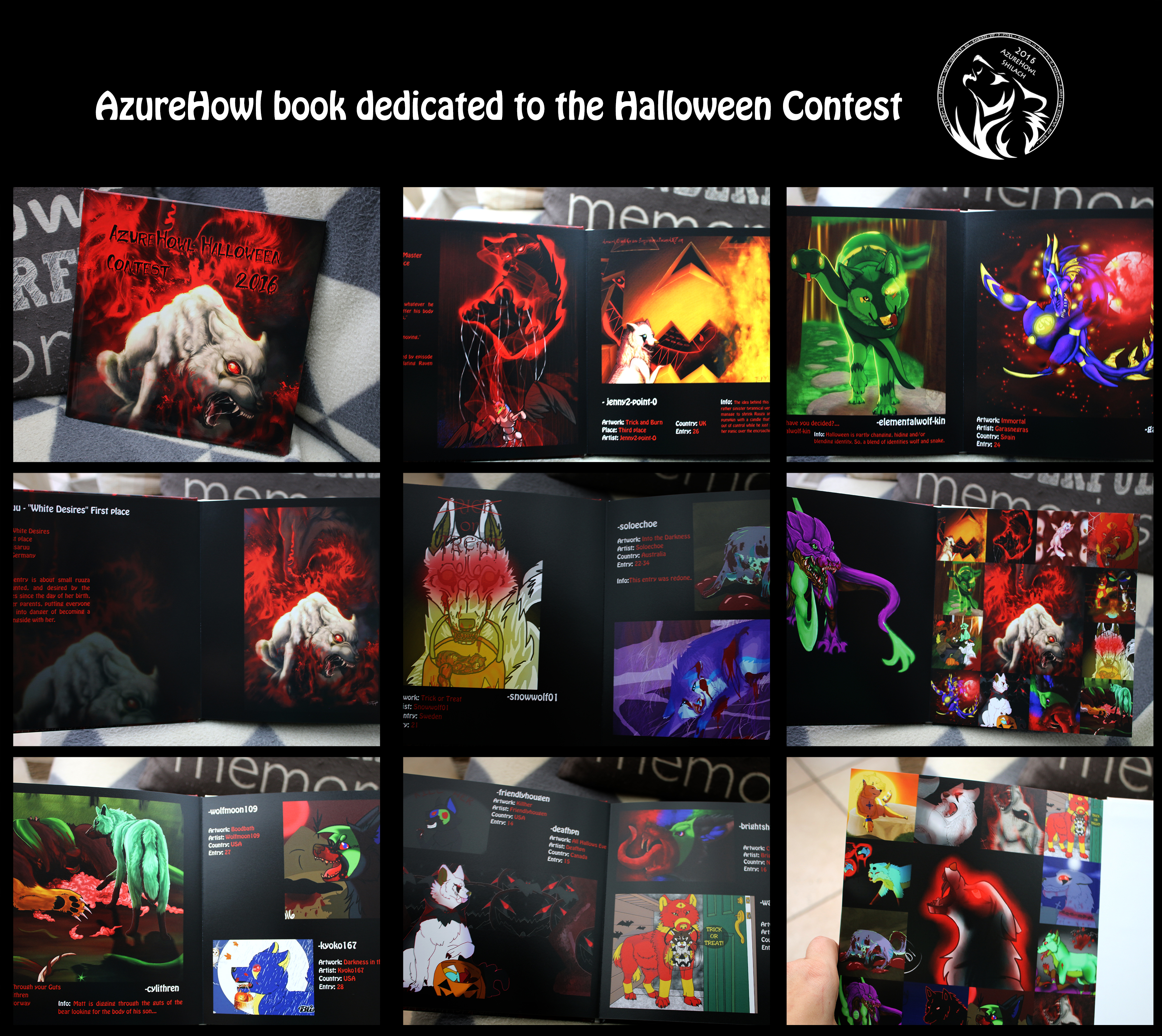 AzureHowl Contest book