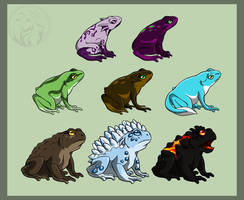 Frogs and Toads of AzureHowl