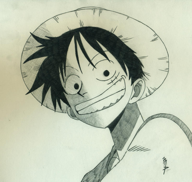 monkey d. luffy- straw hat captain by nectp on... Straw Hat Monkey D. Luffy by Falenis on DeviantArt