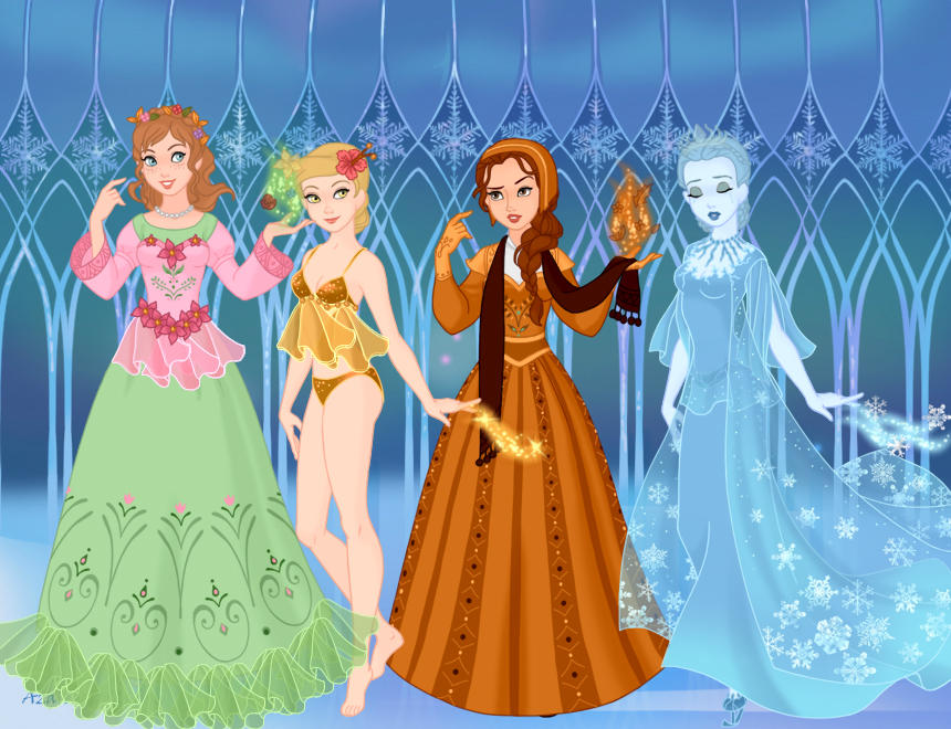 The Four Seasons by KatPerson098 on DeviantArt