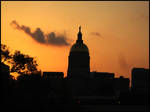 Georgia Capitol and Skyline