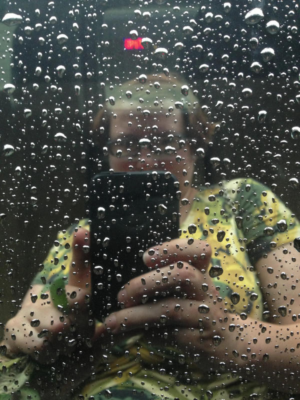 Self-Portrait in Raindrops