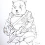 Quick Sketch - Tactical Wombat