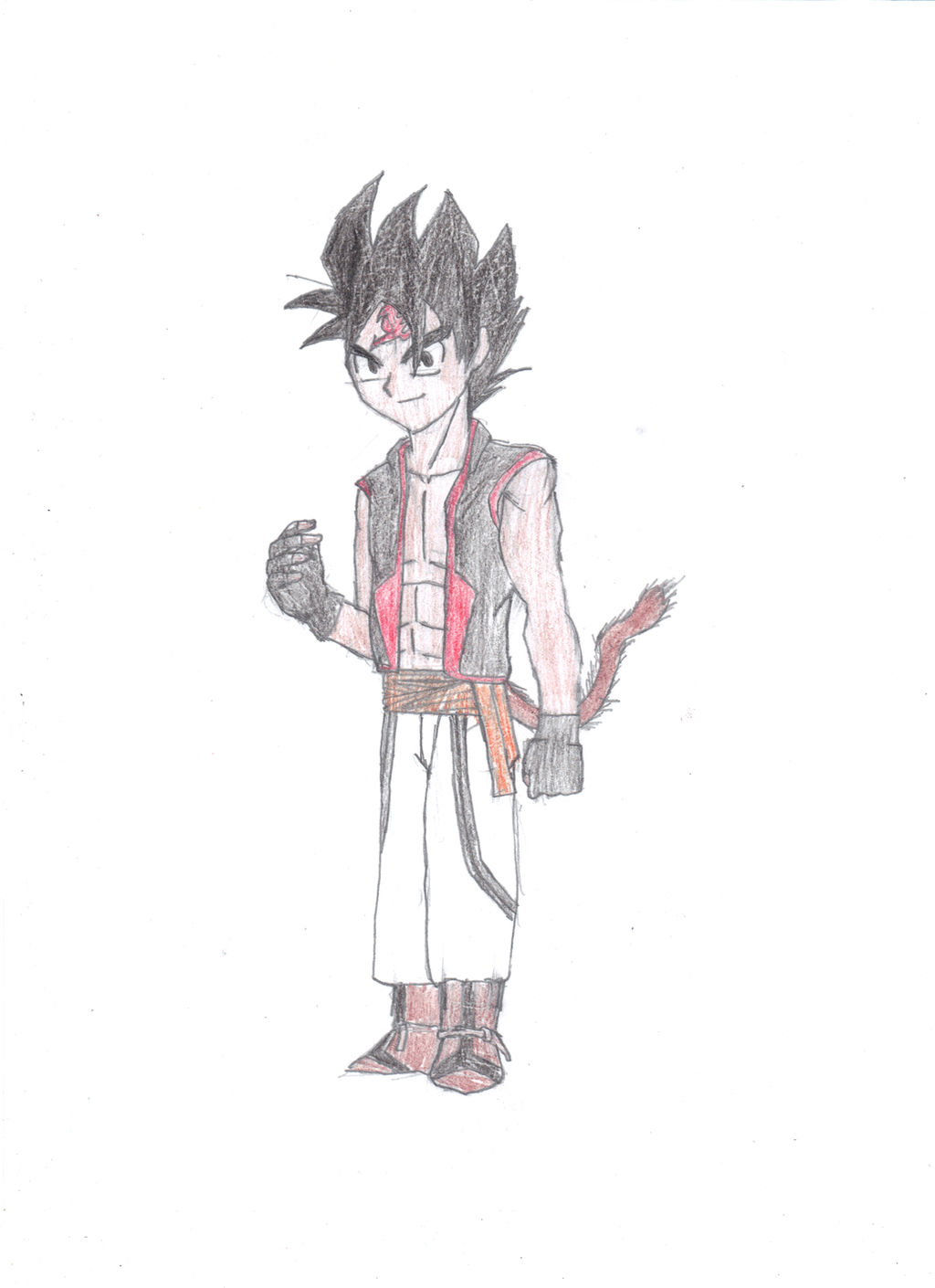 Goku Riley Riley, one year later by UltimateKidGoku on DeviantArt