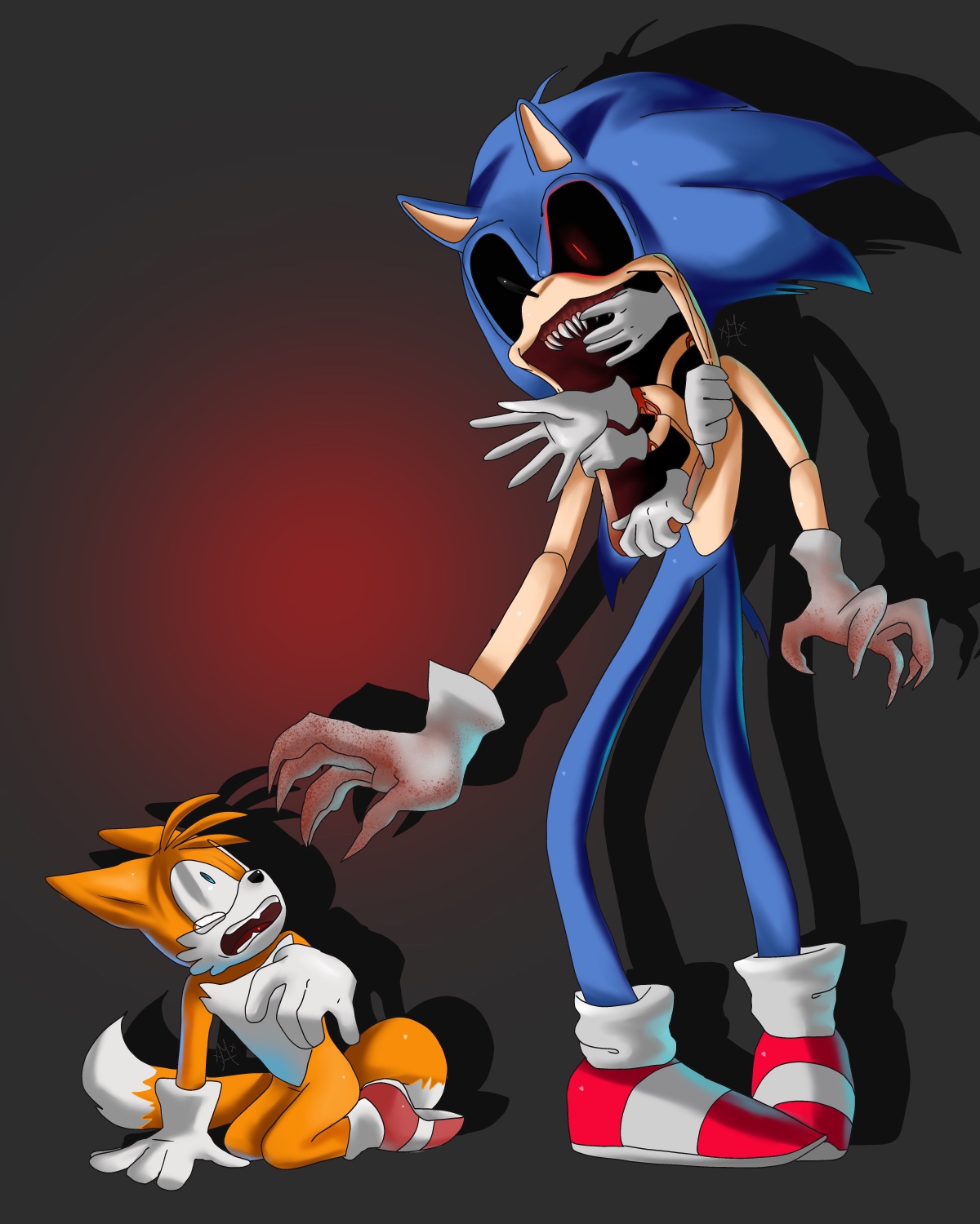 Sonic.EXE Trio by JayKay64 on DeviantArt