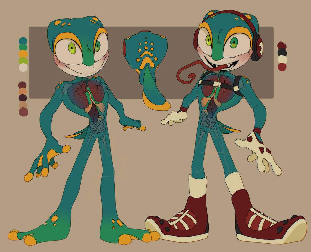 Thatmob Frog /open/ Glass frog Mobian auction by xX-Sketchy-Xx on DeviantArt