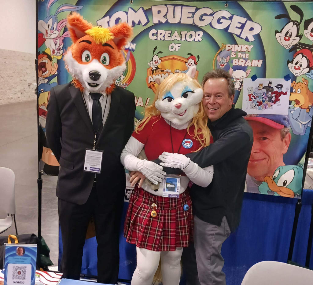 Luke Ruegger Minerva Mink Meets Tom Ruegger by Dragon-hobbit101 on DeviantArt