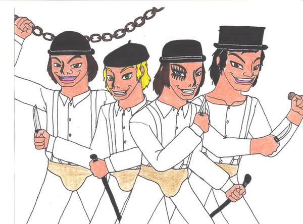 Droogs Transparent Gathering the Droogs by Dragon-hobbit101 on DeviantArt
