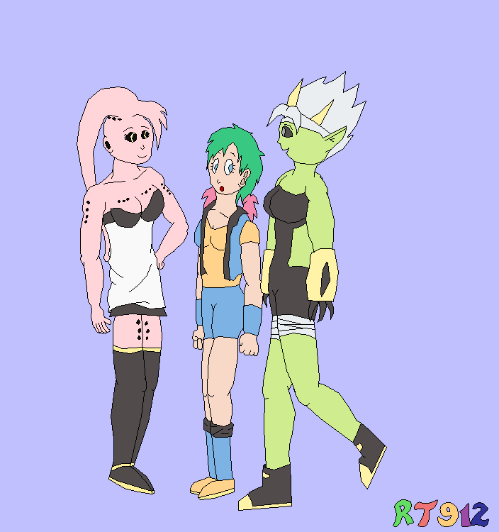 CONTEST ENTRY - Majin Booby, Sayo and Momo