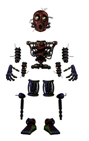 resource endo spring trap fnaf by pietro2012 on DeviantArt
