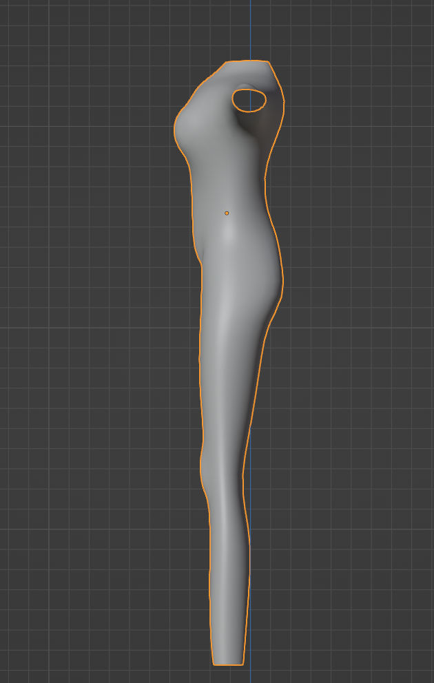 female Body Base (Side) by KokoroMMD on DeviantArt