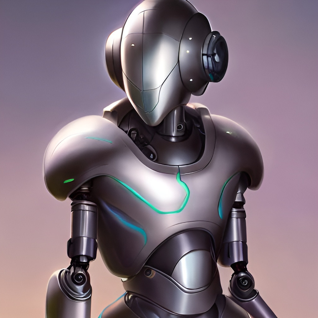 Silver Robot by thedarkicecream on DeviantArt