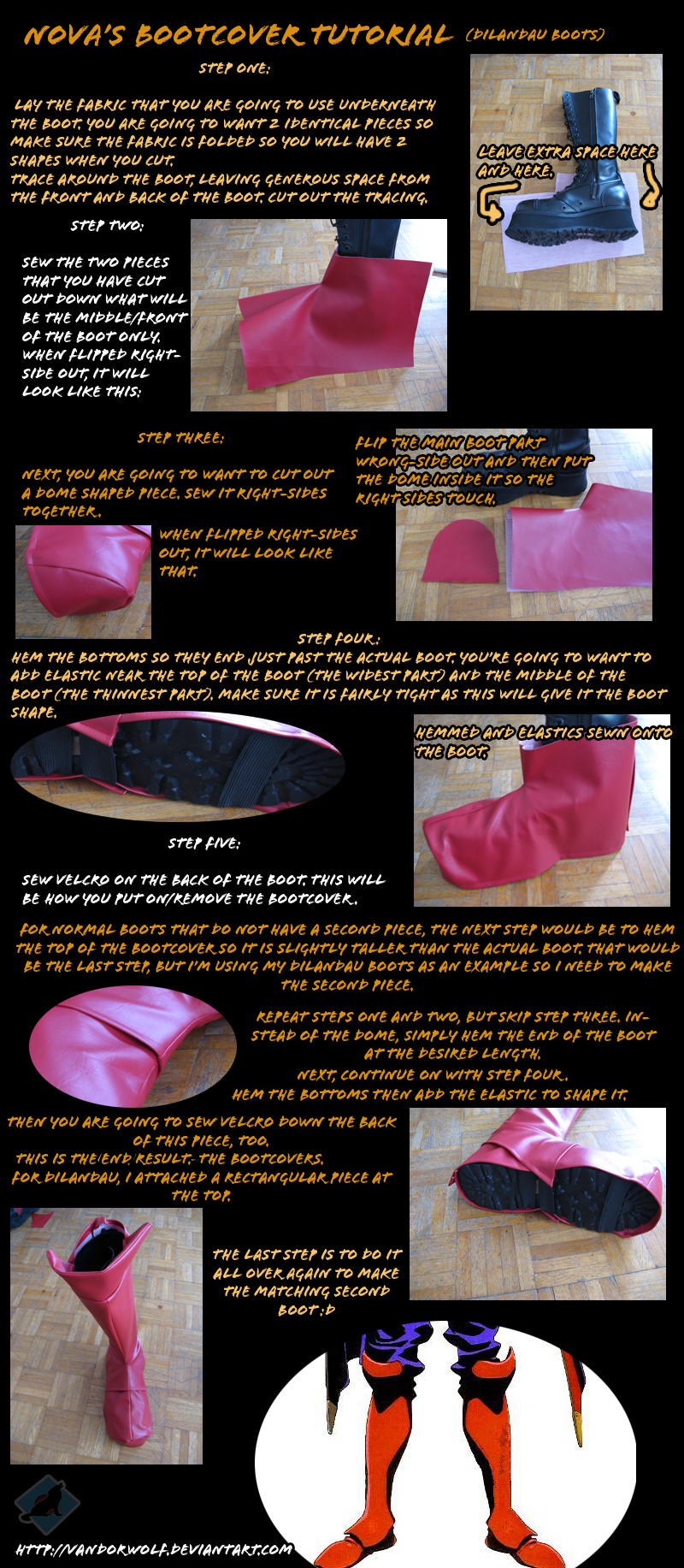 Boot-cover Tutorial