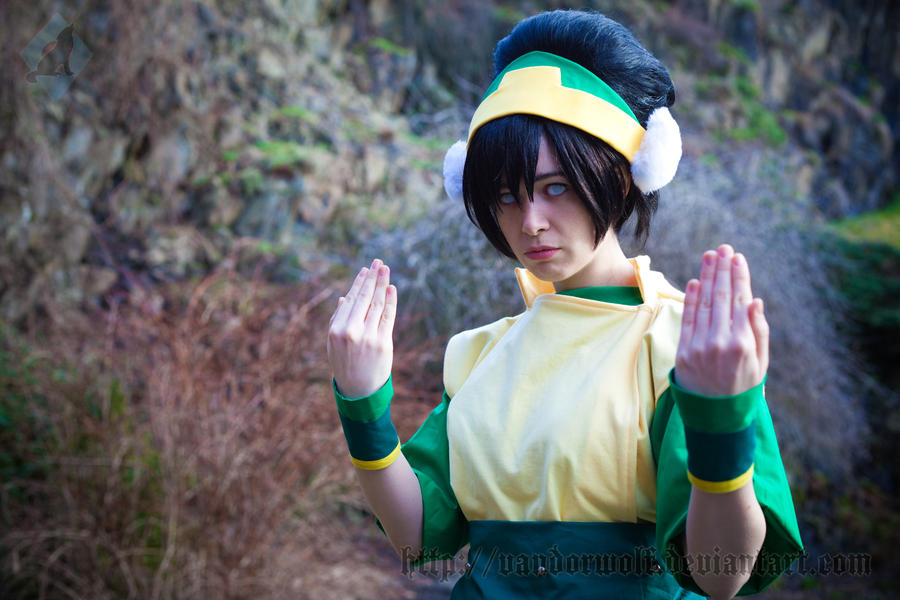 Avatar: Earthbender Toph by VandorWolf