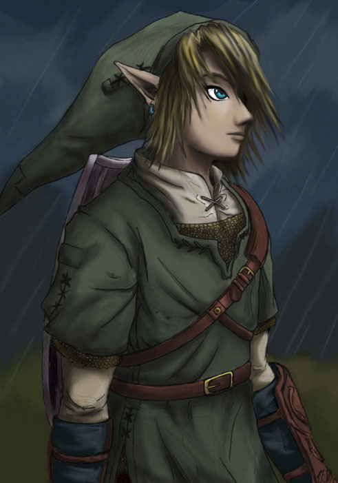 'Link Sketch' Coloured