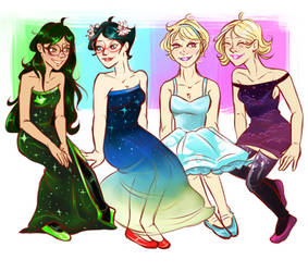 Homestuck: Pretty dresses